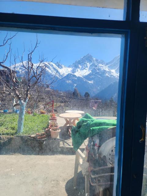 Safarnama Retreat Homestay - All Rooms With Mountain View 칼파 외부 사진