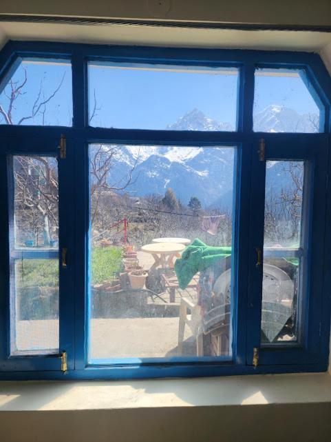 Safarnama Retreat Homestay - All Rooms With Mountain View 칼파 외부 사진